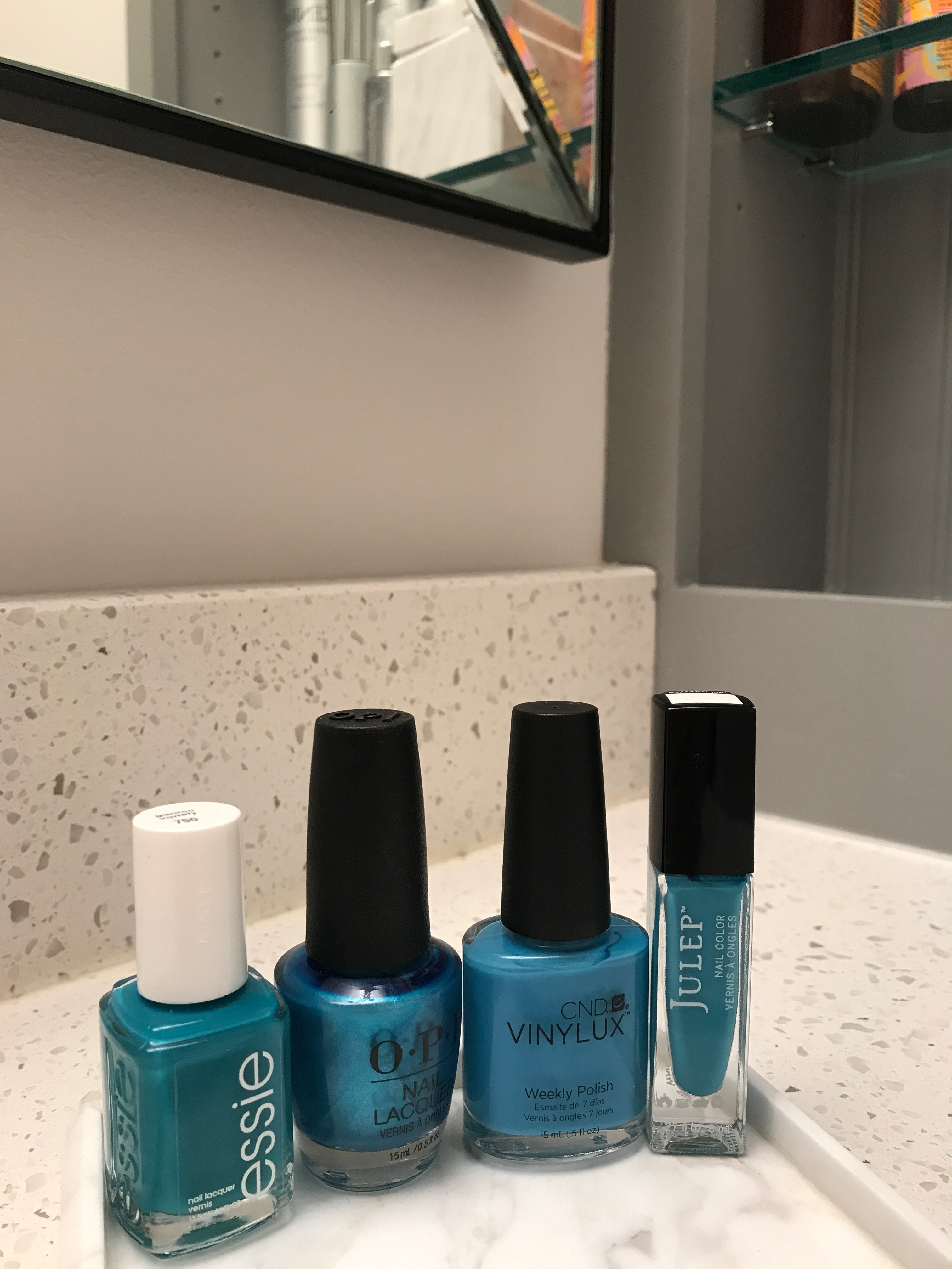 Teal for your September Pedicure